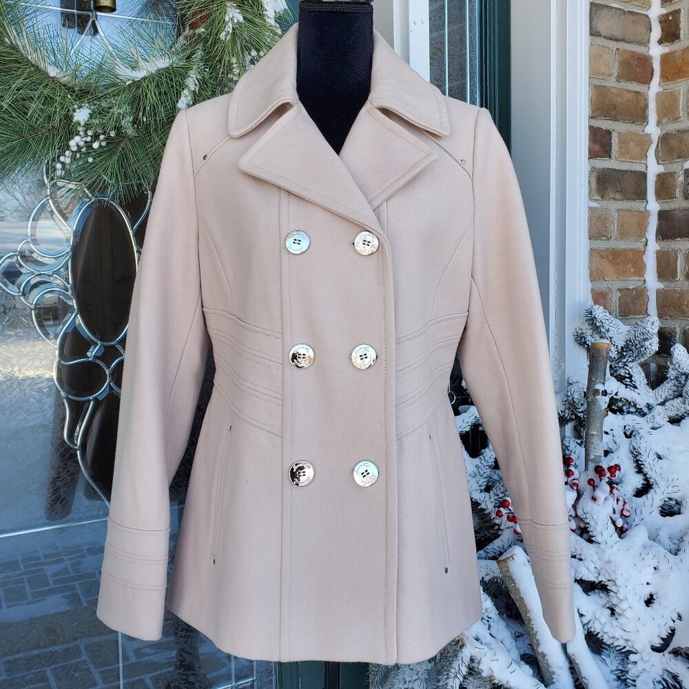 Kenneth Cole wool blend peacoat - Picture 1 of 12